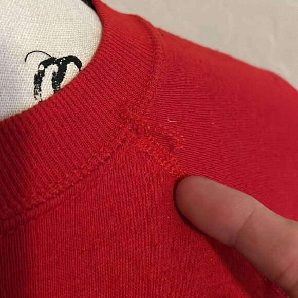 Vintage San Francisco California Red Graphic Pullover Sweatshirt - Picture 4 of 11
